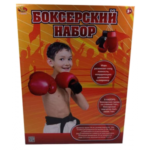 Набор боксерский ABtoys 4 предмета 98501-TN