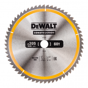 Диск пильный DeWalt DT1960-QZ, 305х30, 60 зуб
