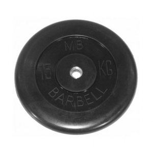 Диск обрезиненный d31мм MB Barbell MB-PltB31 2