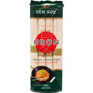 Лапша пшеничная Sen Soy Premium Удон (Udon), 300 г