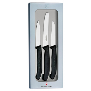 Набор VICTORINOX Swiss classic 3 ножа 6.7113.3G черный