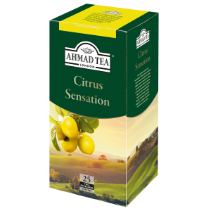 Чай Ahmad Tea Citrus Sensation черный с лимоном и лаймом в пакетиках