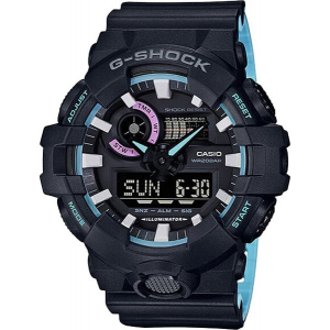 Японские наручные часы Casio G-Shock GA-700PC-1A с хронографом