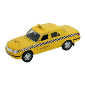 Коллекционная модель Welly Волга Такси 1:34