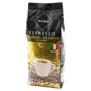 Кофе Rioba espresso натуральный жареный в зернах 1 кг