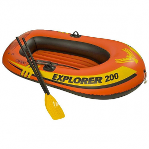 Лодка надувная двухместная Intex Explorer-200 Set