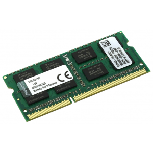 Оперативная память Kingston DDR3 1600 PC 12800 SODIMM 204 pin 8ГБ 1 шт 1.5 В CL 11 KVR16S11/8