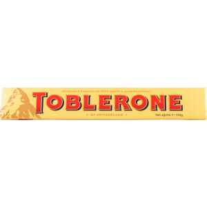 Шоколад Toblerone молочный с медом и миндальной нугой