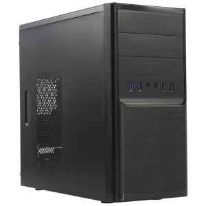 Компьютерный корпус Powerman ES-701BK 450 вт black