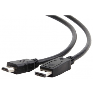 Кабель DisplayPort-HDMI 20M/19M, 1.8м (Gembird CC-DP-HDMI-6), переходник