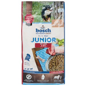 Корм для щенков Bosch Junior ягненок и рис