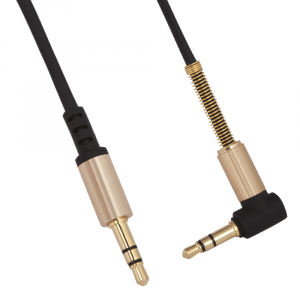 Кабель miniJack 3.5 мм miniJack 3.5 мм (HOCO UPA02 AUX Spring Audio Cable), разъем для акустической системы