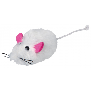 Мягкая игрушка для кошек TRIXIE Plush Mice плюш, в ассортименте, 9 см