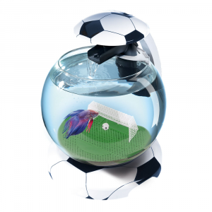 Аквариум для рыб и петушков, Tetra Cascade Globe Football бесшовный, 6,5 л