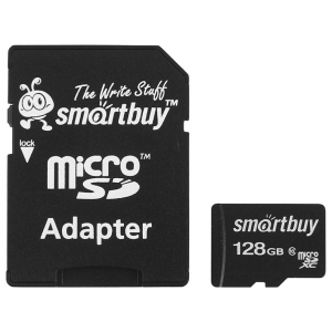 Карта памяти Smart Buy Micro SDXC 128GB Class 10 SmartBuy SB128GBSDCL10-01