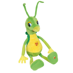 Мягкая игрушка Мульти-Пульти Кузнечик кузя (лунтик и его друзья)28 см
