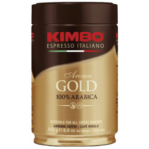 Кофе молотый Kimbo aroma gold arabica 250 г