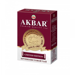 Чай черный листовой Akbar limited edition с медалью