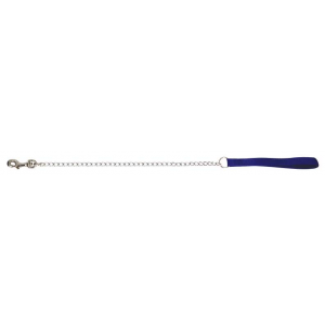 Поводок для собак Triol Поводок-цепь с нейлоновой ручкой, особопрочный, 3х1100 мм