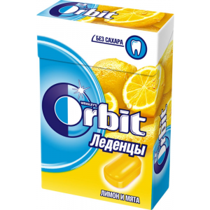 Леденцы Orbit лимон и мята 35 г