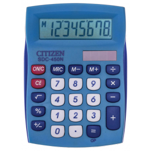 Калькулятор настольный CITIZEN SDC-450NBLCFS