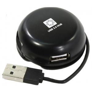 Хаб USB 5bites HB24-200BK