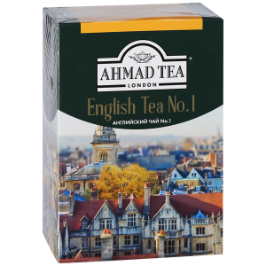 Чай Ahmad Tea Английский №1 черный байховый листовой с ароматом бергамота