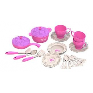 Набор кухонной посудки Barbie, 25 предметов