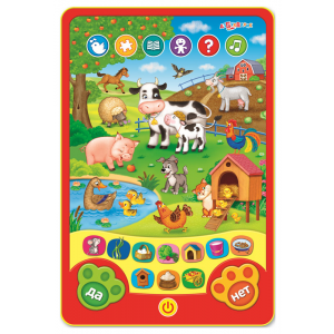 Детский планшет Азбукварик Веселые игры на ферме
