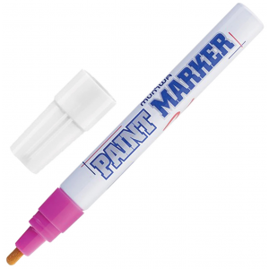 Маркер-краска MunHwa розовая, 4мм, нитро-основа PM-10