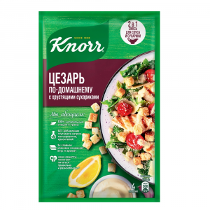 Knorr Приправа На второе "Цезарь по-домашнему с хрустящими сухариками"