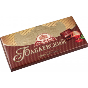 Бабаевский "фирменный" темный шоколад