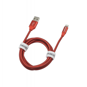 Кабель USB-Lightning 1.2м (Hardiz HRD505202)