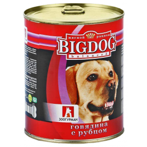 Консервы для собак Зоогурман "Big Dog", с говядиной и рубцом