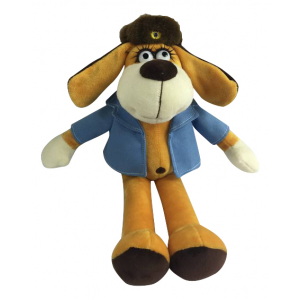 Собака в голубом пиджаке мягкая игрушка TEDDY YSL18770 18 см
