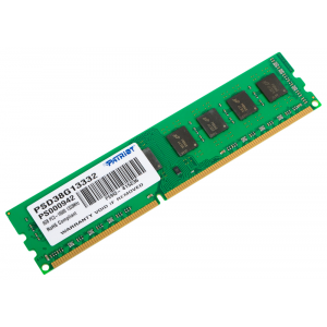 Модуль памяти Patriot Memory DDR3 DIMM 1333MHz PC3-10600 8Gb PSD38G13332