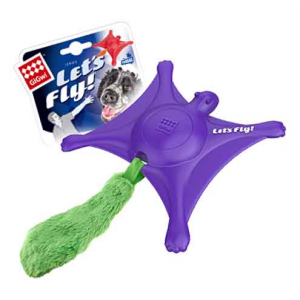 Игрушка для собаки GiGwi Белка-летяга с пищалкой