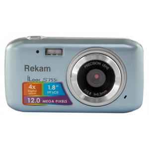 Цифровой фотоаппарат Rekam iLook S755i metallic