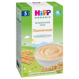 Каша HiPP безмолочная пшеничная (с 5 месяцев)