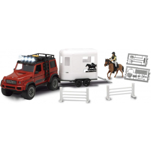 Игровой набор Dickie Toys для перевозки лошадей серии PlayLife