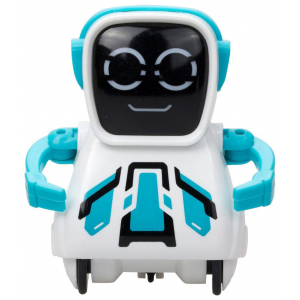 Интерактивный робот Silverlit Покибот белый с синим