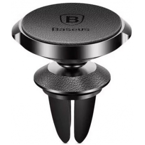Автомобильный магнитный держатель Baseus Small Ear Series Magnetic Suction Bracket SUER-E01 (Leather)