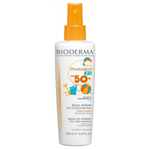 Солнцезащитный спрей с высокой степенью защиты Bioderma Photoderm Kid SPF 50+