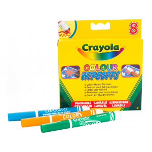Фломастеры Crayola 8 цветов радуги для белой доски
