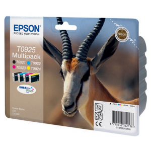 Картридж для струйного принтера Epson T0925 (C13T10854A10), голубой, оригинал