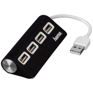 Разветвитель USB 2.0 Hama TopSide 973613 00012177
