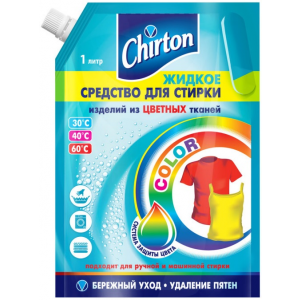 Жидкость Chirton для стирки цветных тканей 1 л