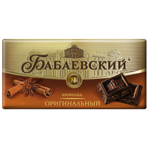 Шоколад темный Бабаевский оригинальный %