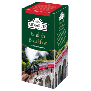 Чай Ahmad Tea English Breakfast черный, в пакетиках