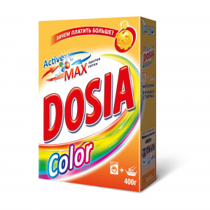 Порошок для стирки Dosia color active автомат 400 г